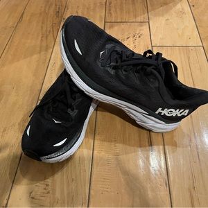 HOKA ONE ONE Clifton 8 Women's Running Shoes - Size 7. Good condition.
